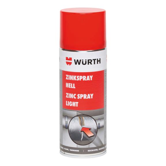 Wurth 0893113114 Zinc-spray light, 400 ml 0893113114