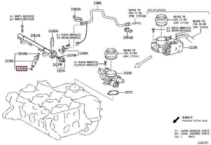 Toyota 23291-0J020 Gasket 232910J020 232910J020 Toyota Gasket