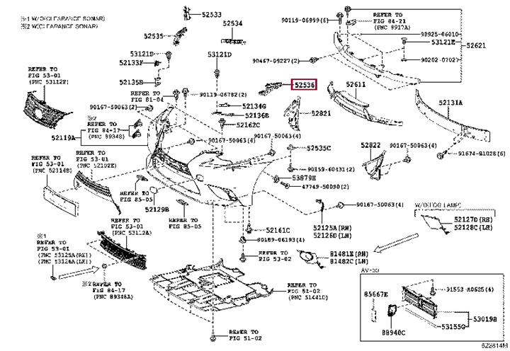 Buy Toyota 52536-53030 at a low price in United Arab Emirates!