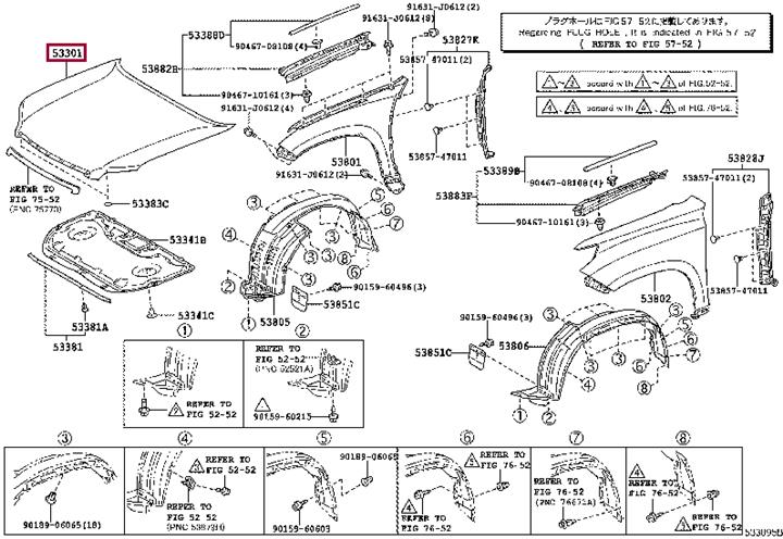 Buy Toyota 53301-60630 at a low price in United Arab Emirates!
