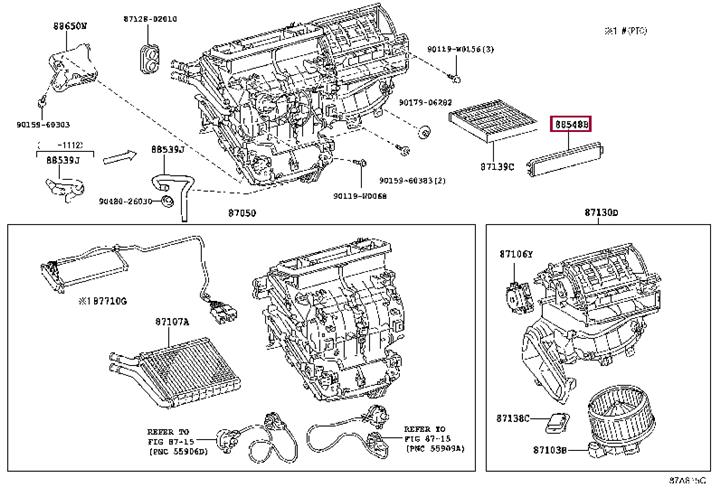 8854802070 Toyota Plug