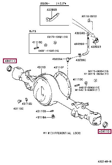 Toyota 90311-35024 Auto part 9031135024