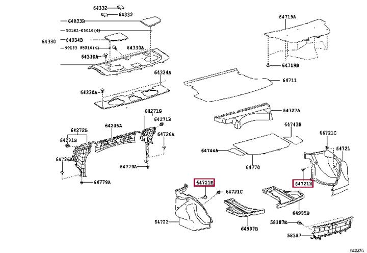 9046710183 Toyota Clip