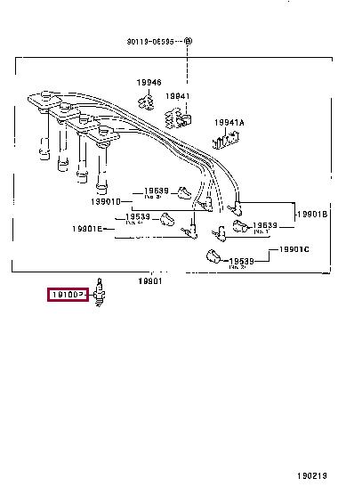 9091901205 Toyota Spark plug