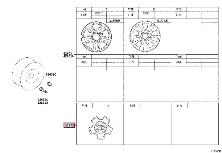 Buy Toyota 42603-0C100 at a low price in United Arab Emirates!