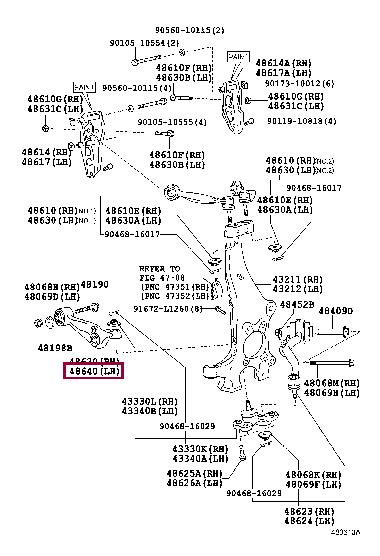 Buy Toyota 48640-50081 at a low price in United Arab Emirates!