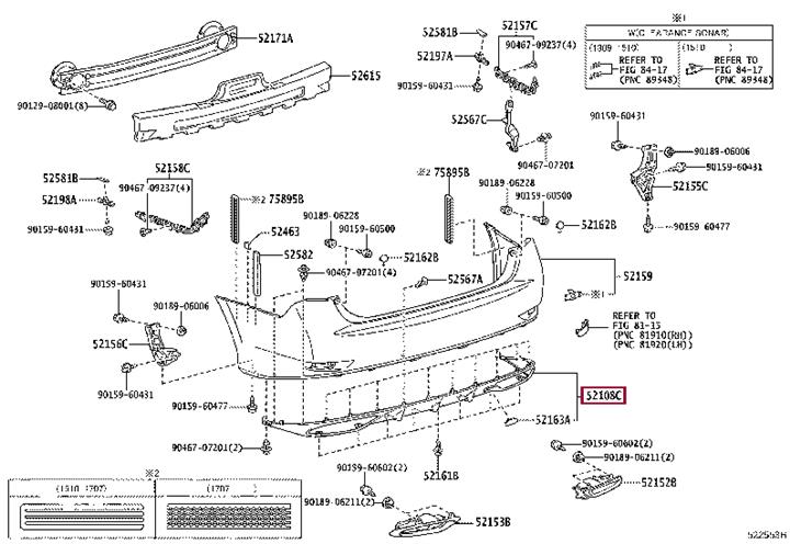5210830030 Toyota Footrest bracket