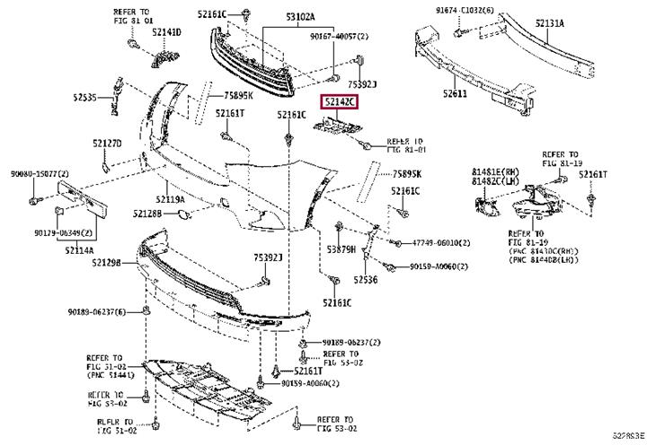 Buy Toyota 52146-0E060 at a low price in United Arab Emirates!