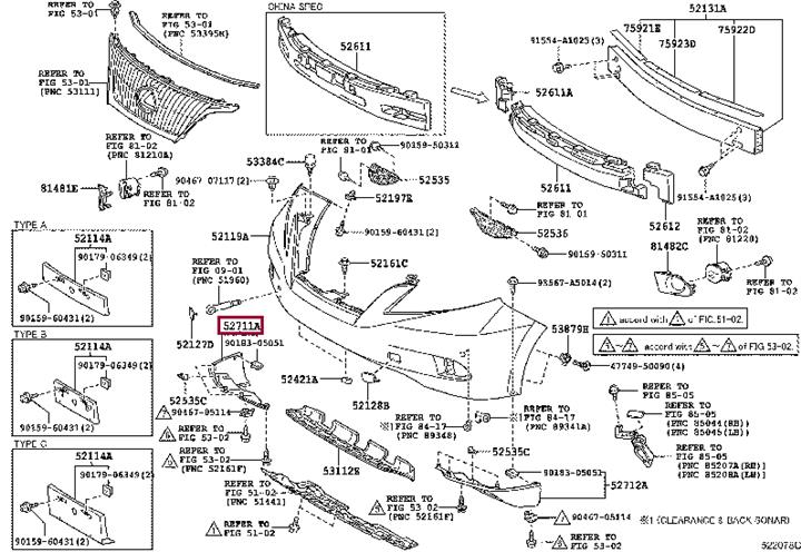 5271148060 Toyota Molding