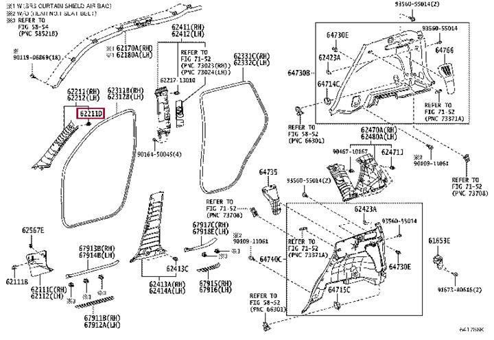 6221742030 Toyota Clip