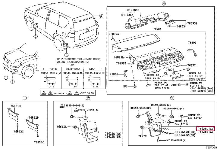 Buy Toyota 76625-60330 at a low price in United Arab Emirates!
