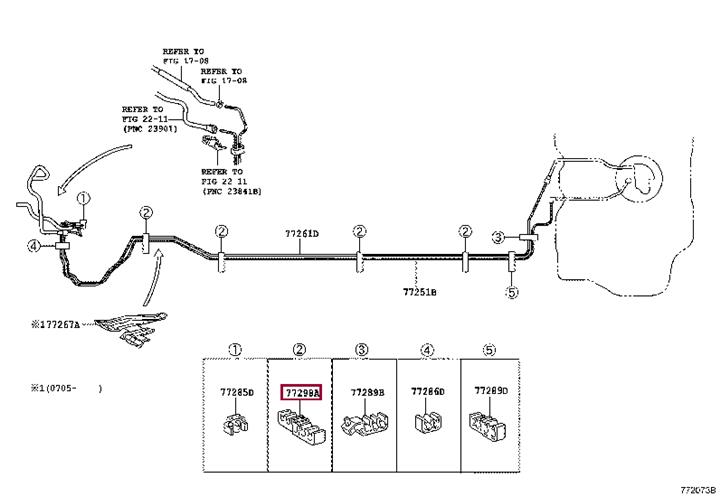 7729852070 Toyota Holder, dryer