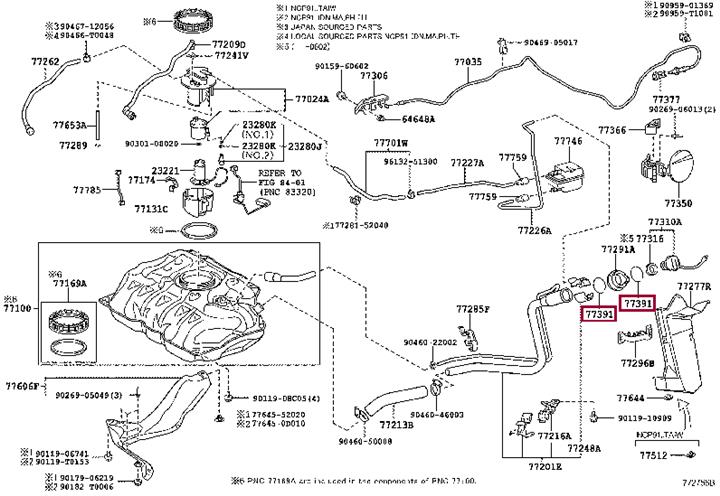 7739112020 Toyota Locking Ring