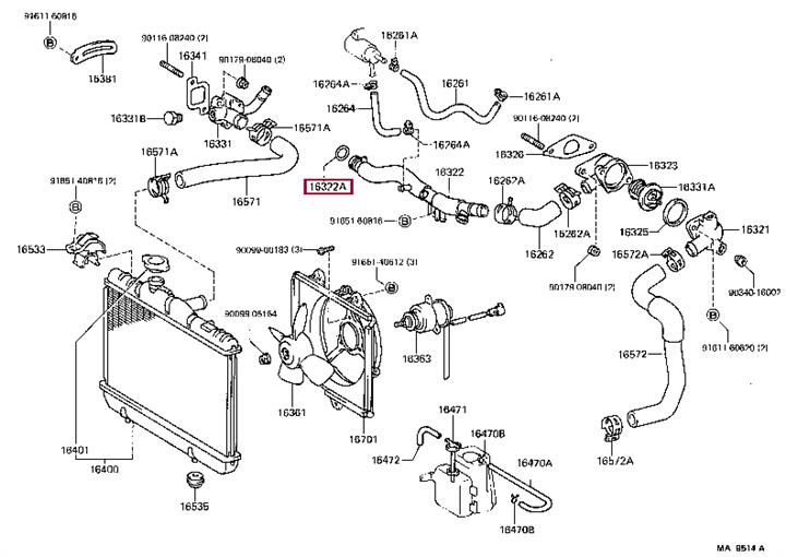 9676135031 Toyota Rubber ring
