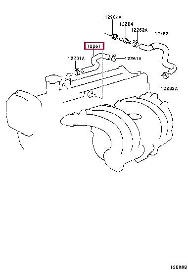 Buy Toyota 12261-70080 at a low price in United Arab Emirates!
