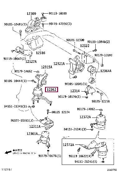 Buy Toyota 12362-36030 at a low price in United Arab Emirates!