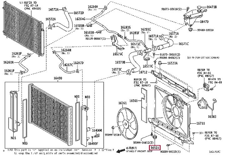 1653574230 Toyota Radiator bracket