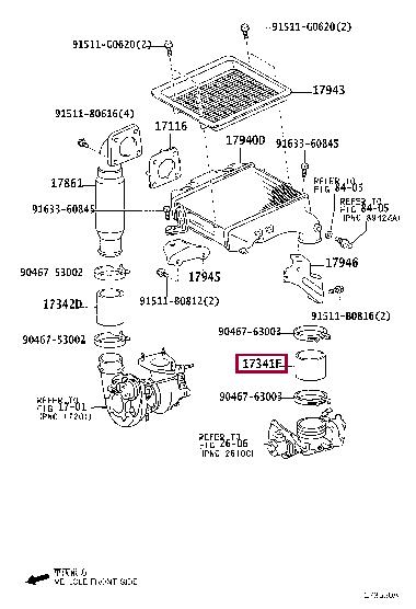 1734167010 Toyota Pipe branch
