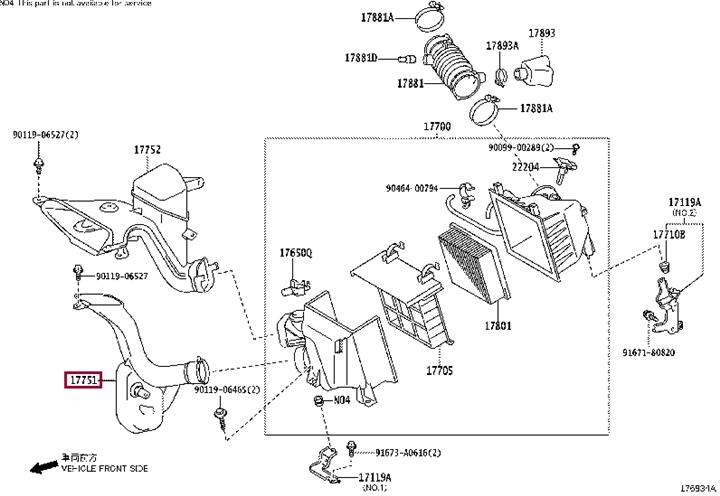 1775131290 Toyota Pipe branch