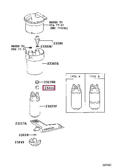 Buy Toyota 23225-21010 at a low price in United Arab Emirates!