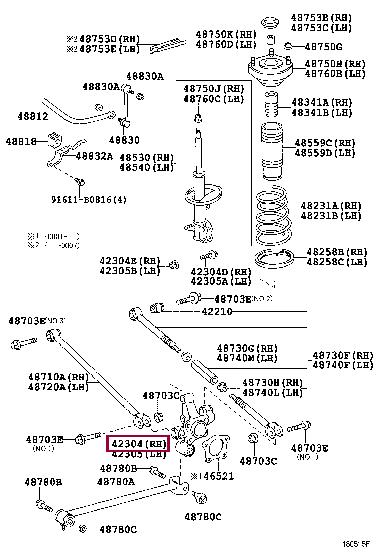4652120050 Toyota Gasket