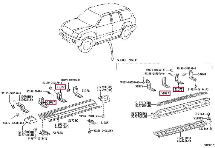 5107760071 Toyota Holder, dryer