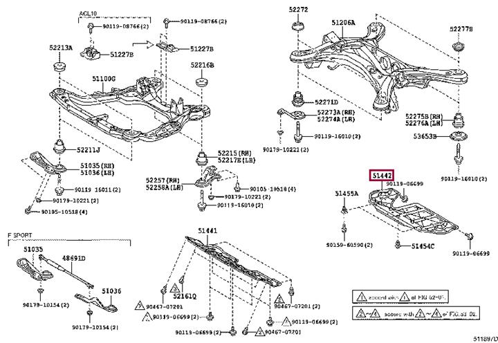 5144248040 Toyota Engine protection