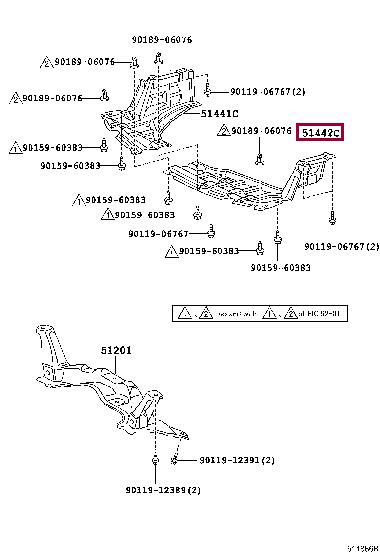 Buy Toyota 51442-52110 at a low price in United Arab Emirates!