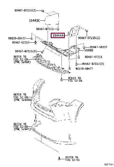 5144442040 Toyota Engine protection