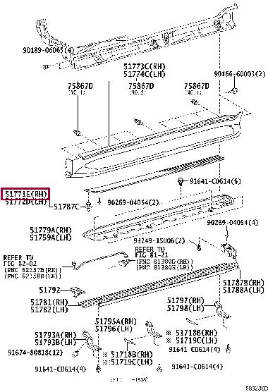 517716A120 Toyota Auto part