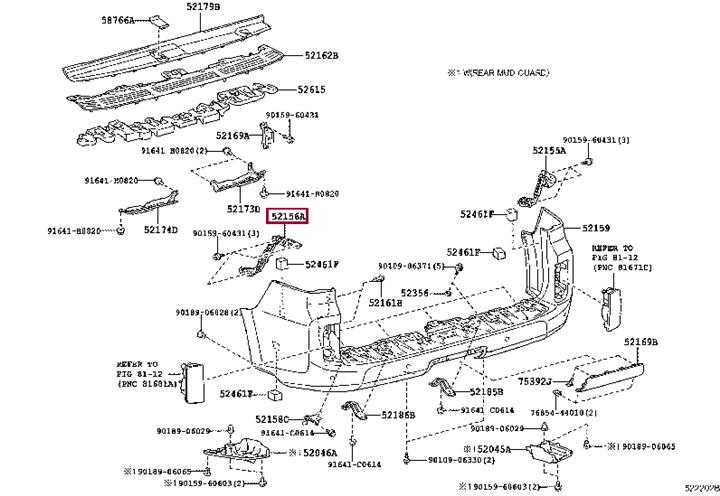 5215660100 Toyota Holder, dryer