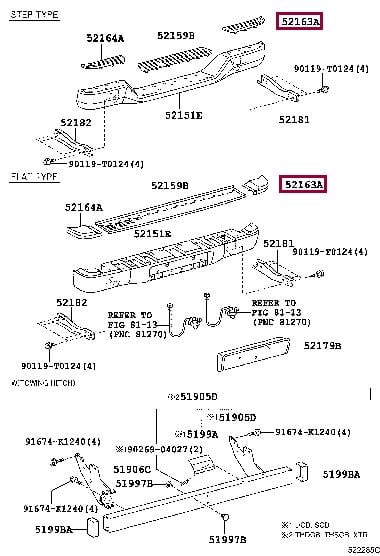 Buy Toyota 52163-0K010 at a low price in United Arab Emirates!