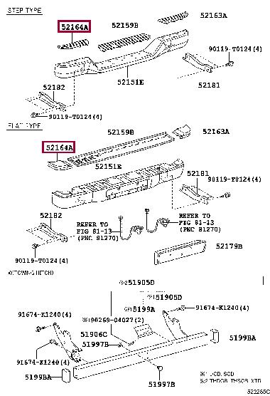Buy Toyota 52164-0K010 at a low price in United Arab Emirates!