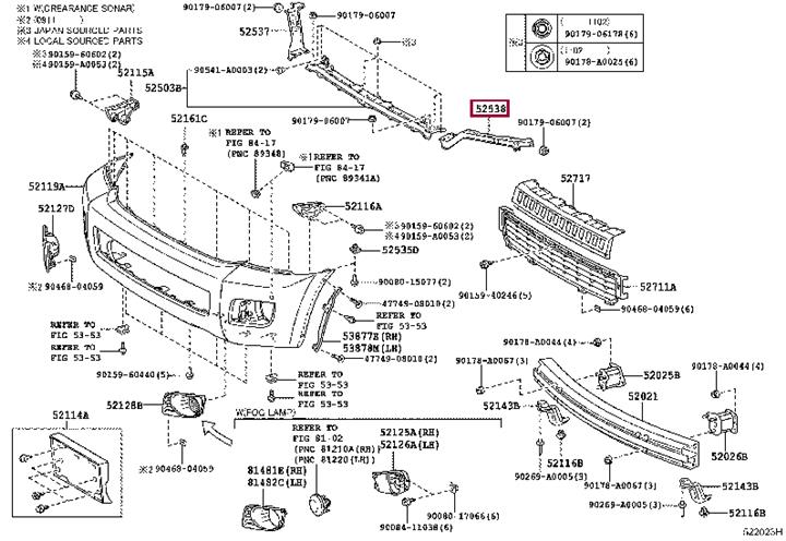 Buy Toyota 525380C020 – good price at EXIST.AE!