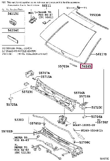 5616560010 Toyota Lid