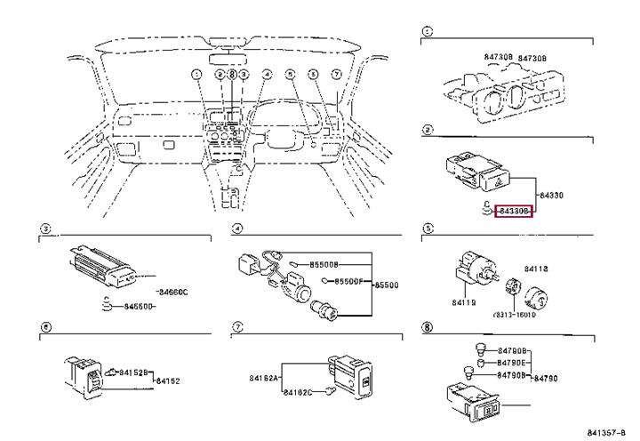 8499910860 Toyota Halogen lamp 12V
