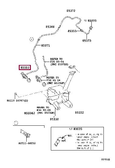 8533071010 Toyota Auto part