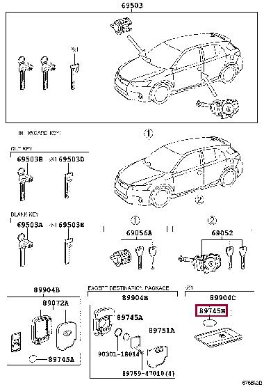 8974550030 Toyota Energy cell