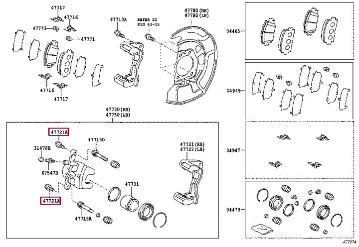 9010508304 Toyota Bolt