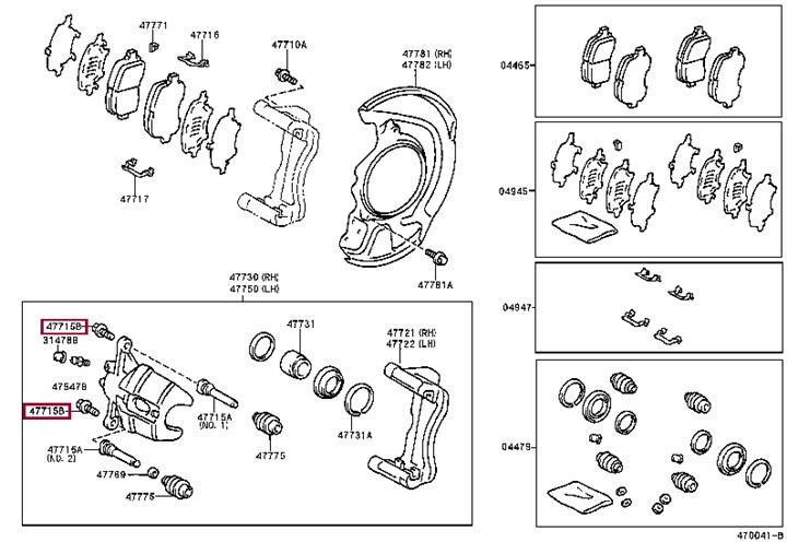 9010508346 Toyota Bolt