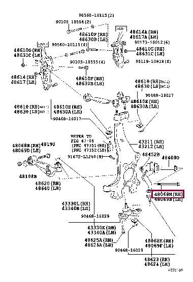 Toyota 90119-16016 Bolt 9011916016 9011916016 Toyota Bolt
