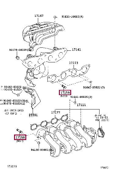 Hairpin Toyota 90126-08026
