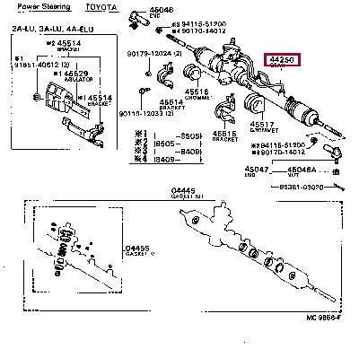 9017014012 Toyota Nut