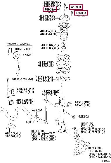 9017810015 Toyota Nut