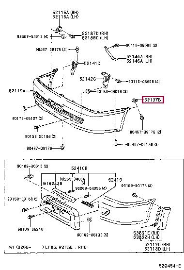 9018306019 Toyota Clip