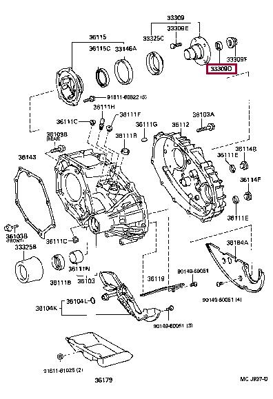 9031223001 Toyota Oil seal