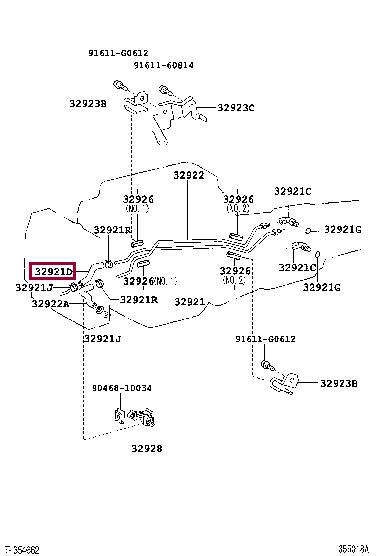 9044517095 Toyota Tube