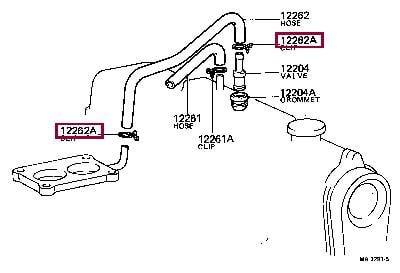 Clamp Toyota 90467-13103