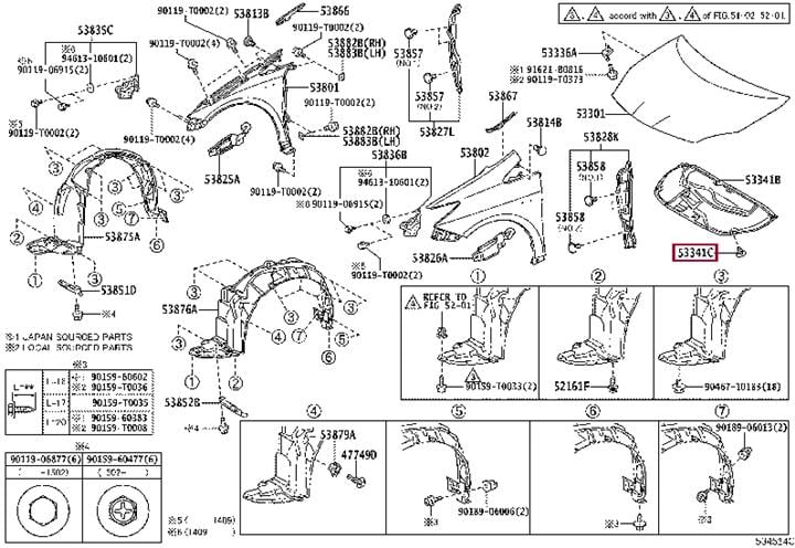 Clamp Toyota 90467-T0014