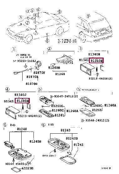 9098114007 Toyota Halogen lamp 12V